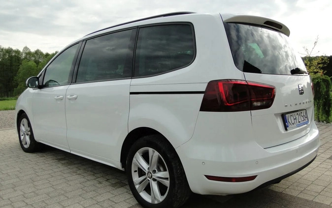 Seat Alhambra cena 76900 przebieg: 237571, rok produkcji 2017 z Odolanów małe 301